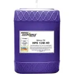 Royal Purple 35140 HPS 10W-40 High Performance Street Synthetic Motor Oil with Synerlec - 5 Gallon