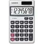 Casio SL-300SV Handheld Calculator, 8-Digit LCD