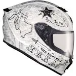 Scorpion EXO-R420 Full-Face Helmet Lone Star - White / SM