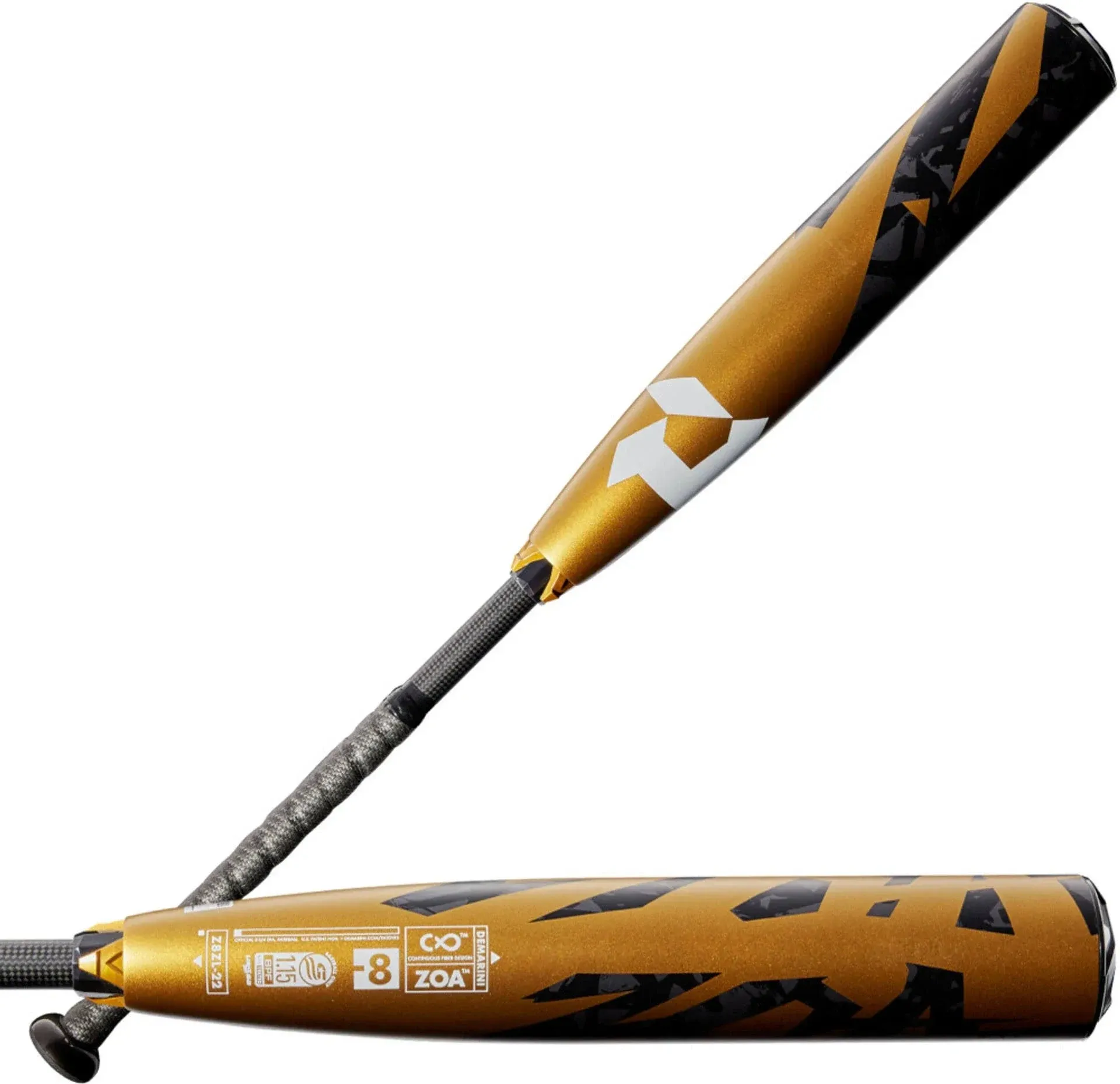 USED 2022 DeMarini ZOA 32/24 (-8) 2 3/4" USSSA Composite Baseball Bat Z8ZS-22