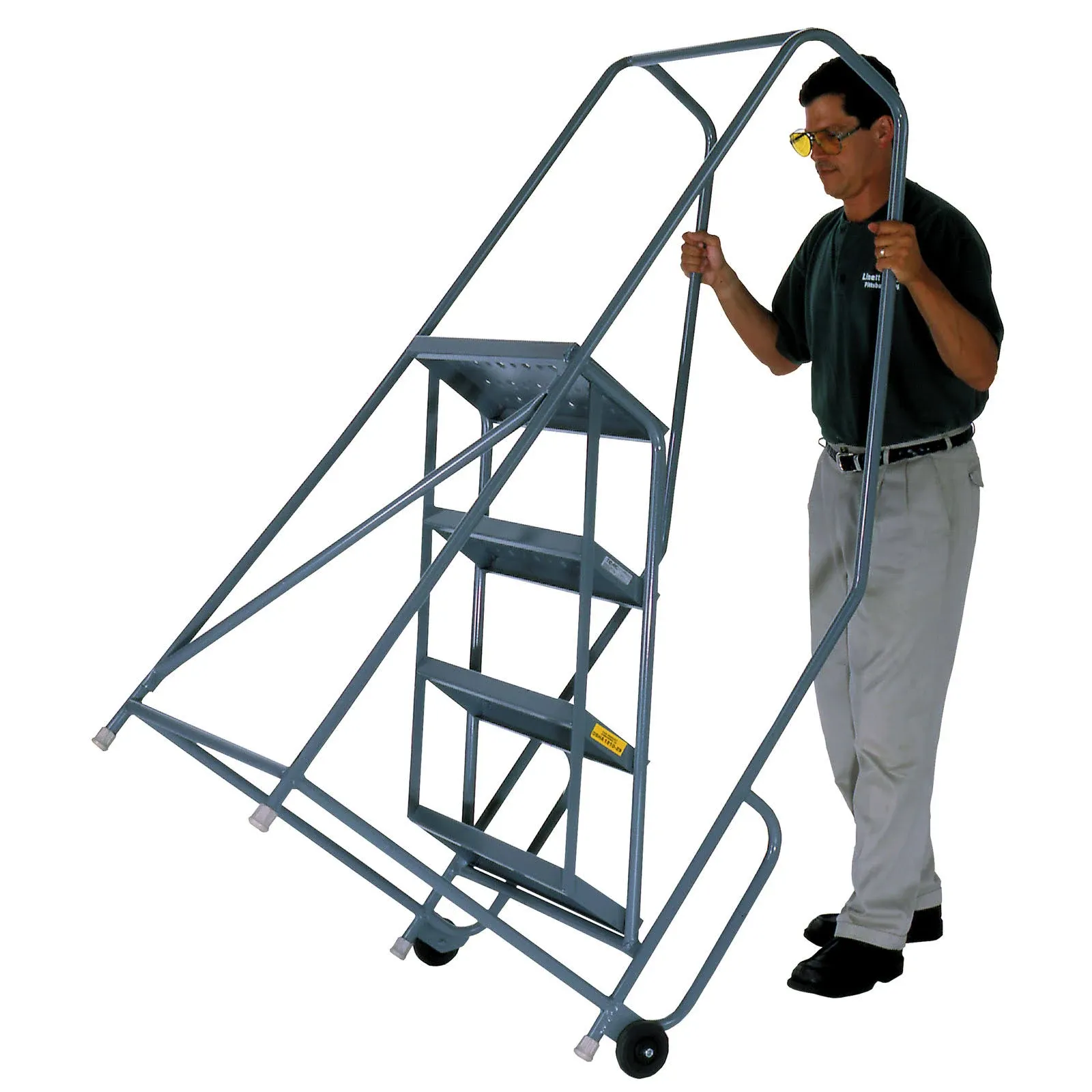 Tri-Arc KDTF105246 - Tilt and Roll Ladder 5 Step Perforated