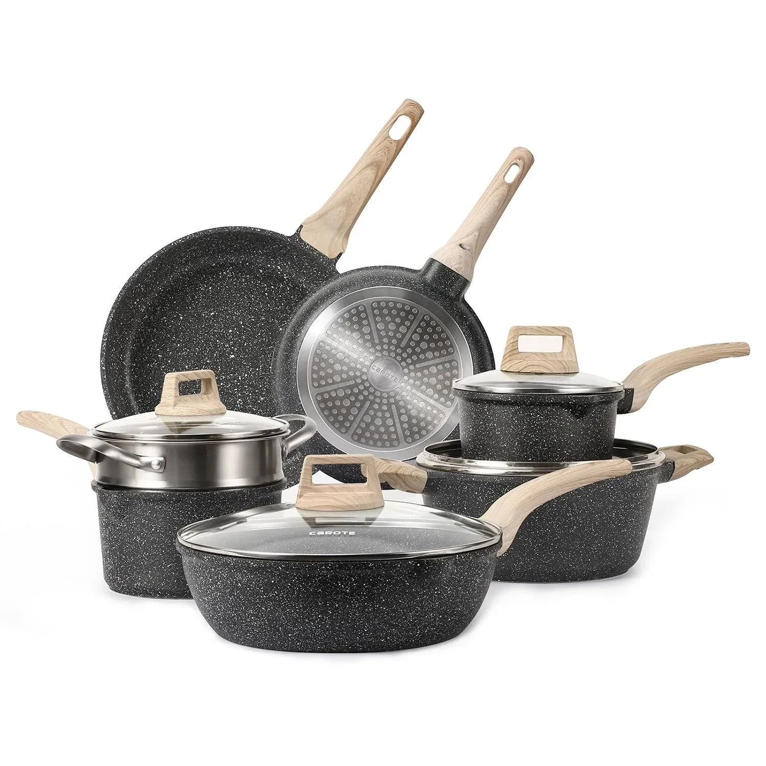 Carote Pots and Pans Set Nonstick Cookware Sets