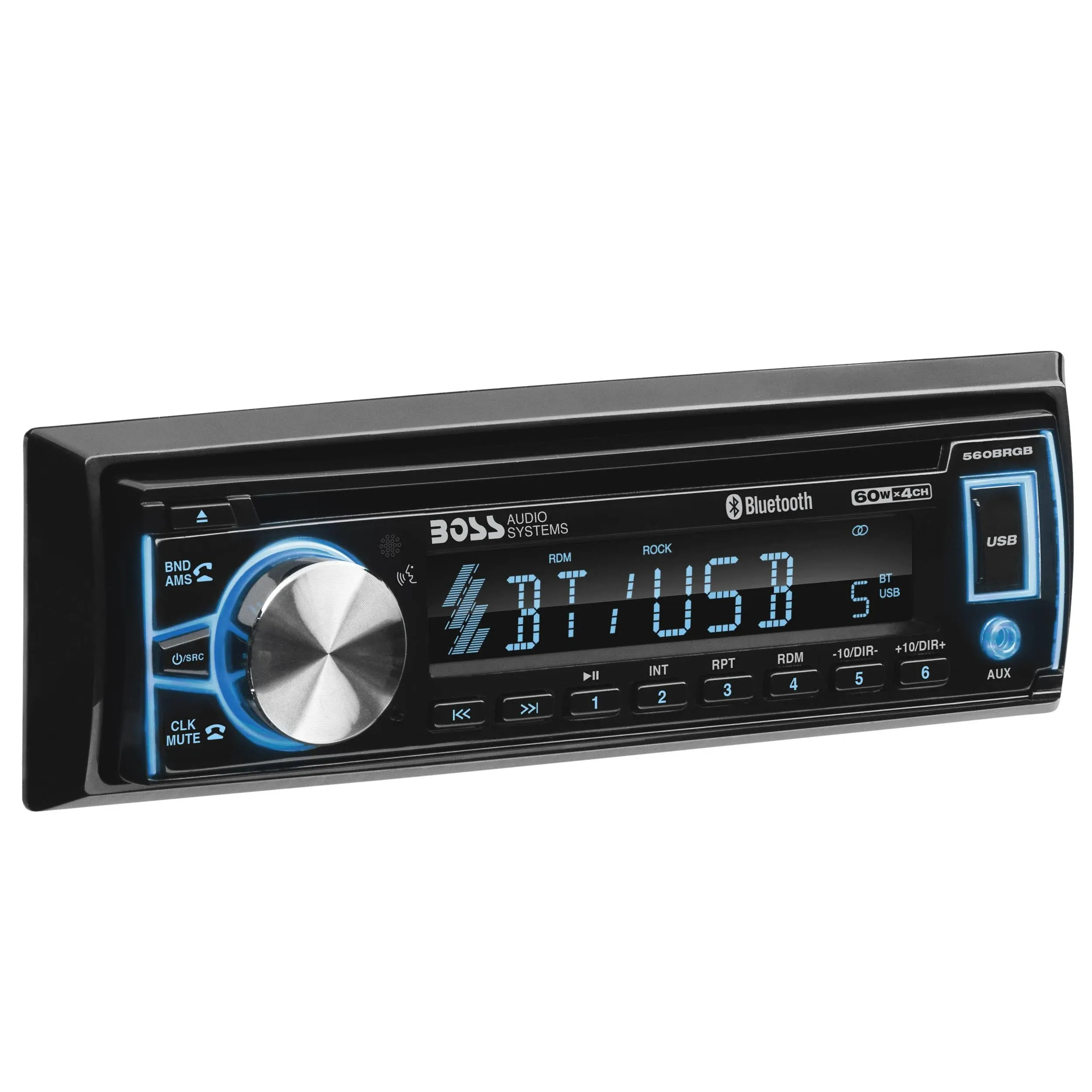 BOSS Audio Systems Elite 560BRGB Car Stereo System - Bluetooth AM/FM USB CD