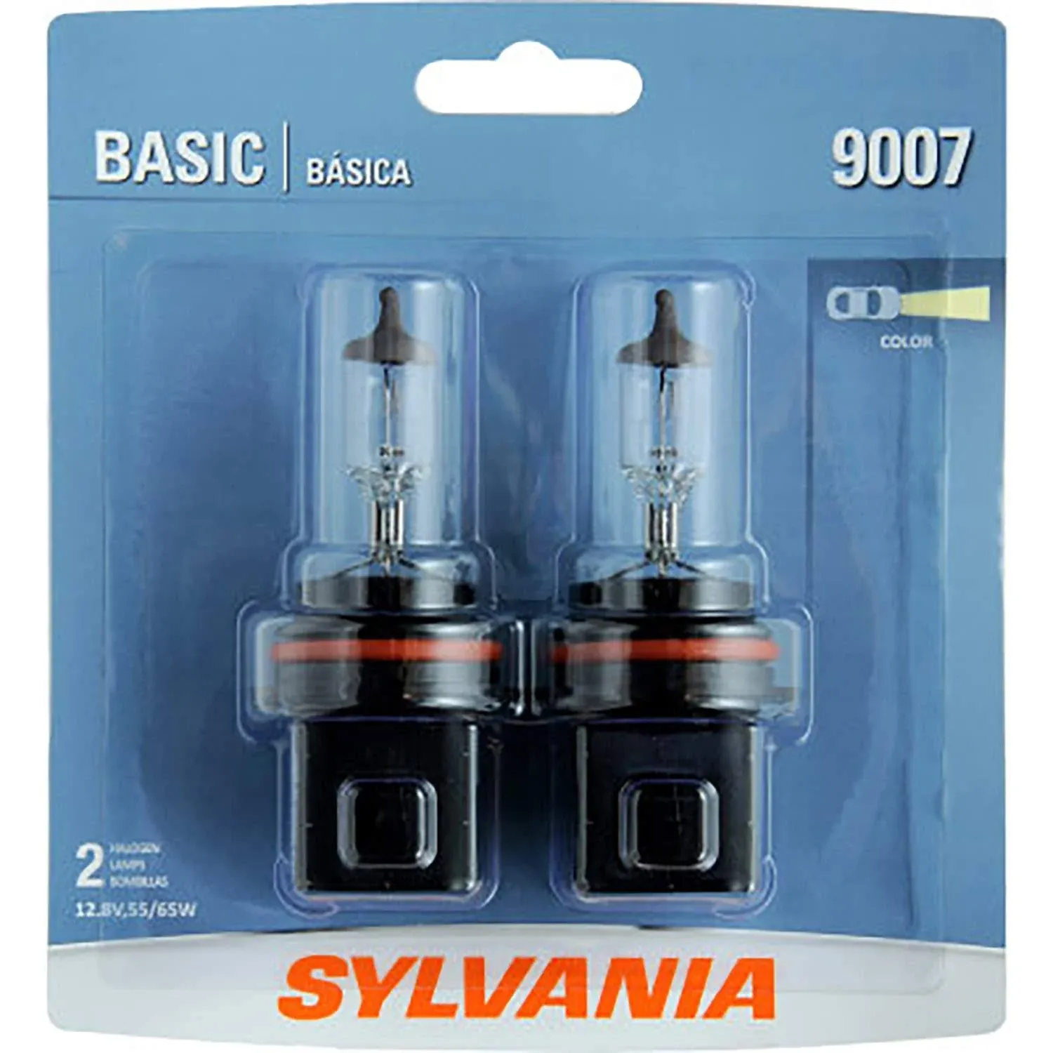 Sylvania 9007/2 Halogen Automotive Replacement Bulb OEM High/Low Beam