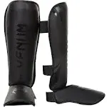 Venum Challenger Standup Shin Guards, XL, Black/Black