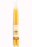 Pure Beeswax Tapers (Natural)