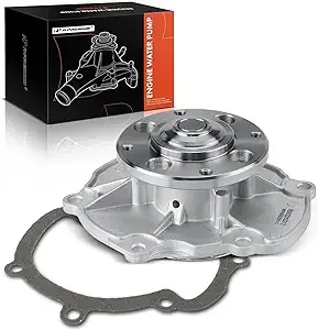 A-Premium Water Pump W/Gasket [DOHC, 6Cyl 2.8 3.0 3.6L] Compatible with Chevy & GMC & Cadillac & Buick & Pontiac & Saab & Suzuki & Saturn, for Camaro, Equinox, Colorado, SRX, LaCrosse, Allure & More