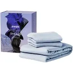 Purple SoftStretch Sheets - King/California King - White