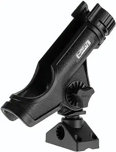 Scotty 0230-BK Powerlock Rod Holder with 241 Side/Deck Mount - Black