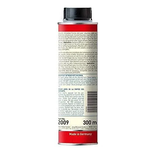 Liqui Moly MoS2 Anti-Friction Engine Treatment, 300 ml