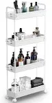 TOOLF Slim Rolling Storage Cart