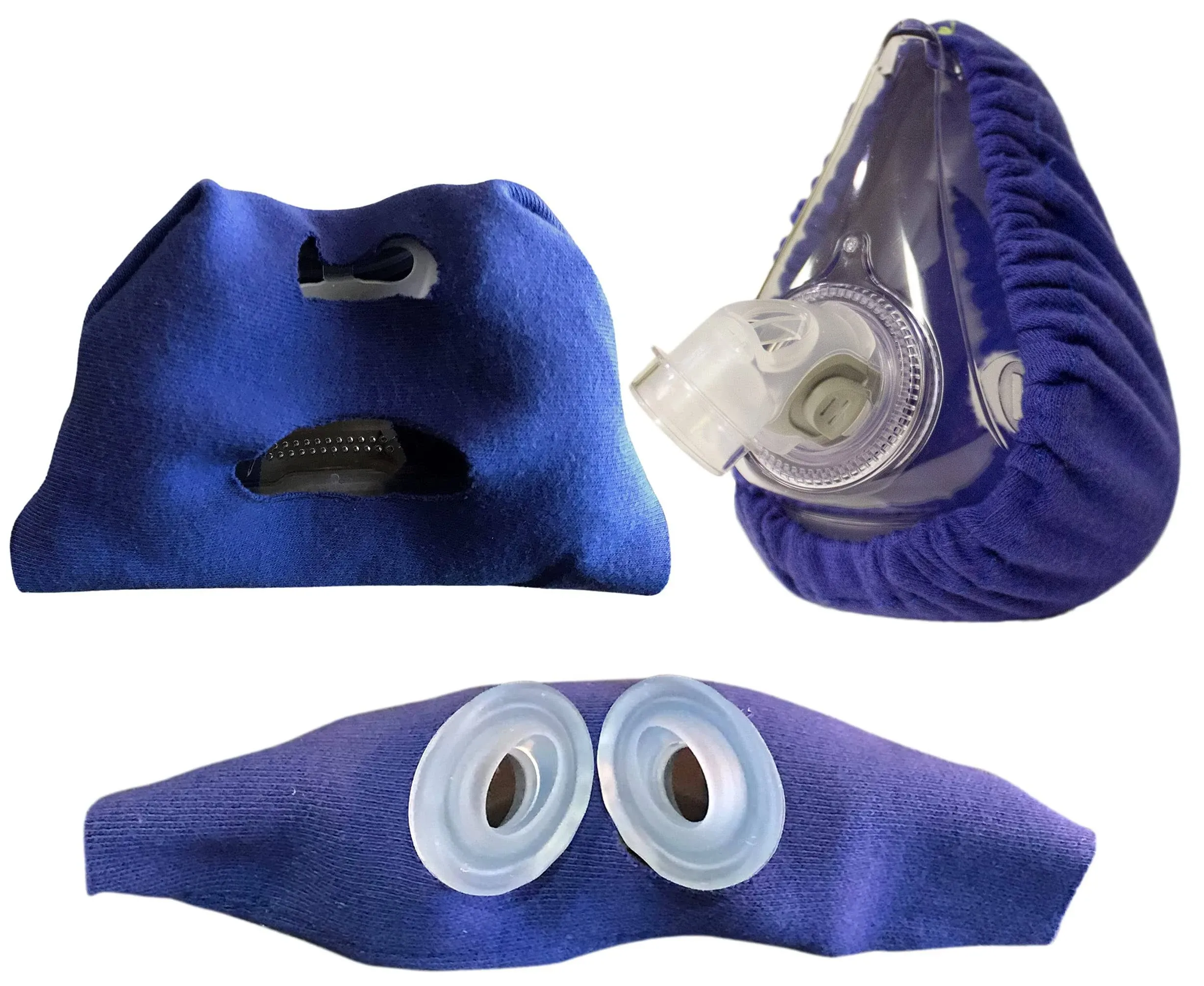 CPAP Mask Liners (#3050) Also Click for Other Mask Sizes - Reusable Fabric Comfort Cover Mask Liners to Reduce Air Leaks & Skin Irritation for Evora, F30 and F30i Full Face Masks