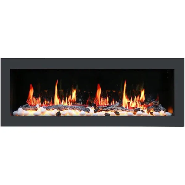 Litedeer Homes Latitude II 58" Seamless Electric Fireplace ZEF58V