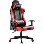 GTRACING Gaming Chair Racing Office Computer Ergonomic Video Game Chair Backrest and Seat Height Adjustable Swivel Recliner with Headrest and Lumbar Pillow Esports Chair,Black