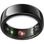 Oura Ring Gen3 - Horizon - Size Before You Buy - Size 6 - Black