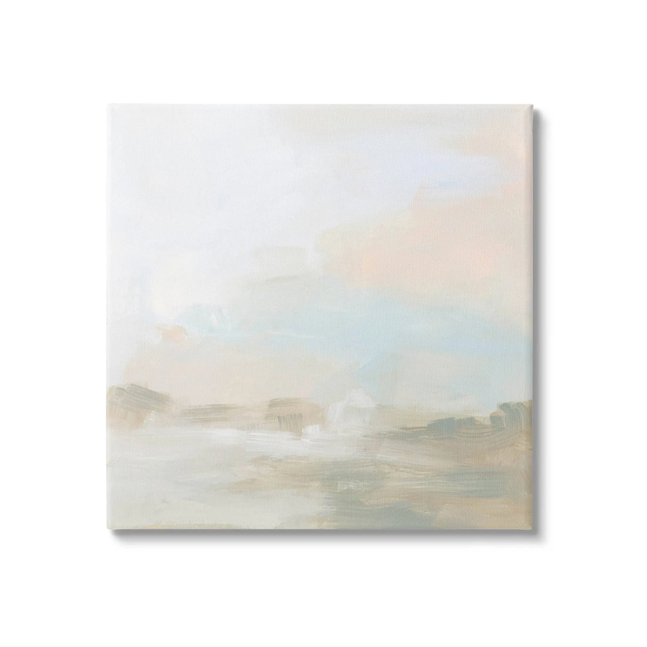 Stupell Industries Modern Neutral Landscape Abstract Canvas Wall Art, Design by ...