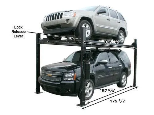 Atlas Garage Pro 8000 EXT-L 8,000 lb. Capacity 4-Post Lift