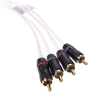 Fusion Performance RCA Cable - 4 Channel - 25 010-12620-00