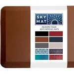 Sky Solutions Anti Fatigue Cushioned 3/4 inch Floor Mat, 20" x 39", Chocolate Brown