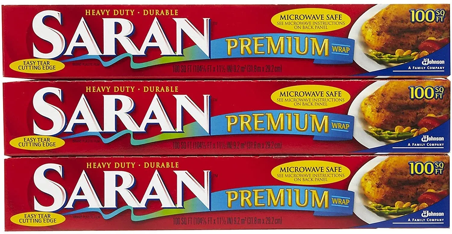 Saran Premium Plastic Wrap