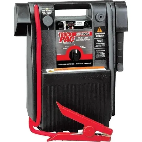 Clore Automotive Truck PAC ES1224 3000/1500 Peak Amp 12/24V Jump Starter