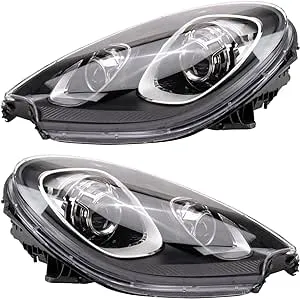 Headlight Set Left &amp; Right For 2015-2018 Porsche Macan PO2502133 PO2503133