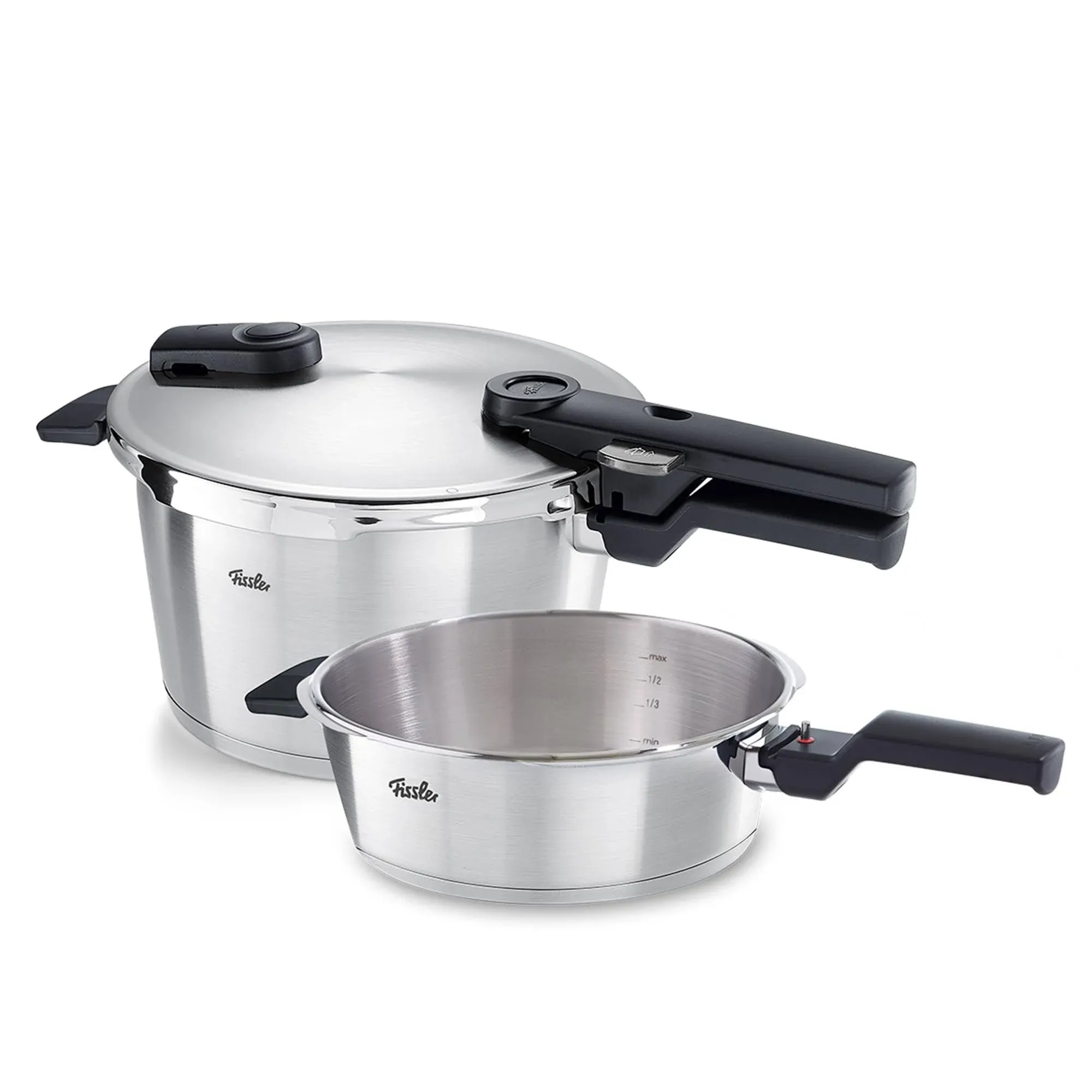 Vitaquick Premium 4.8 Qt Pressure Cooker and 2.6 Qt Skillet Set