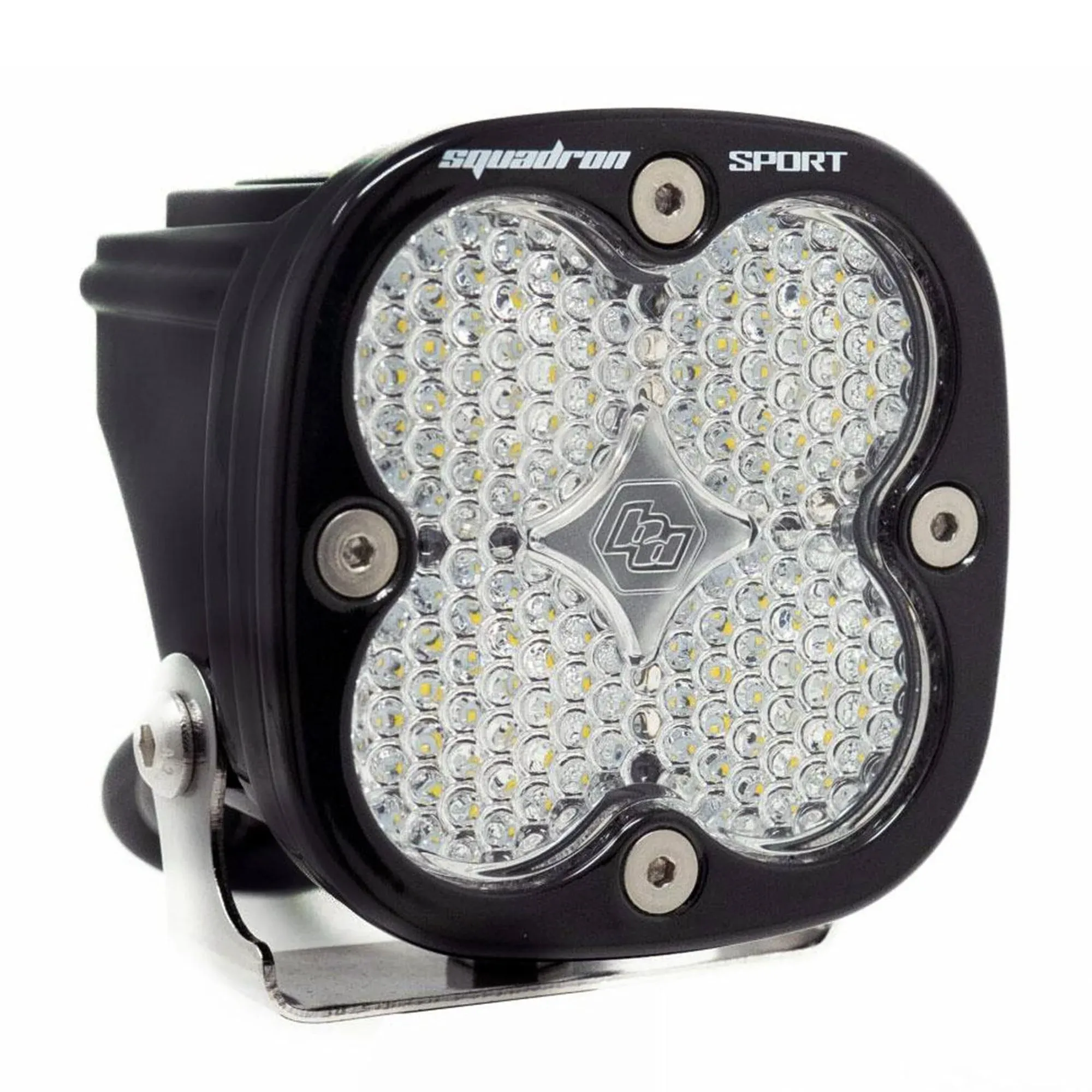 Baja Designs - LED Light Pod Work/Scene Pattern Clear Black Squadron Sport