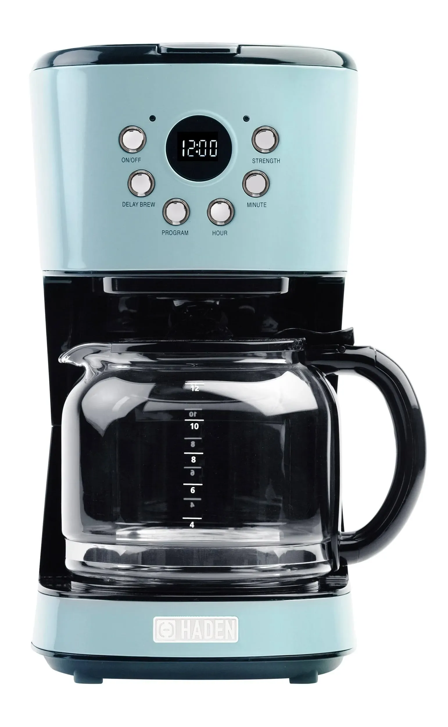 Haden - Heritage 12-Cup Programmable Coffee Maker - Turquoise Blue