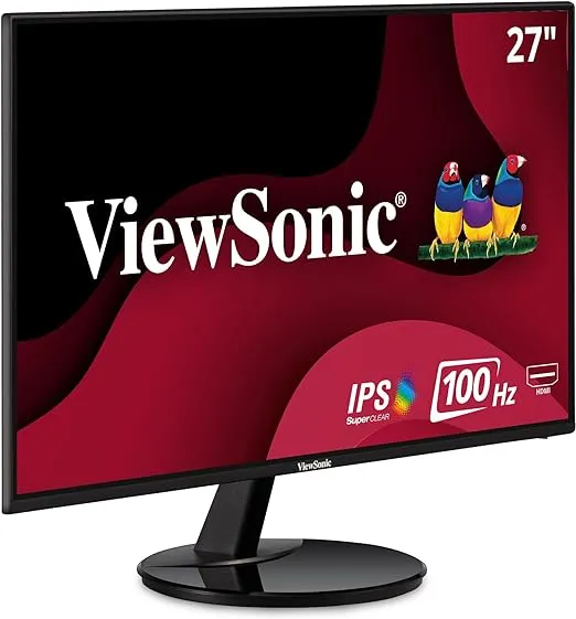 ViewSonic VA2759-SMH 27 Inch IPS 1080p 100Hz Monitor with FreeSync, HDMI and VGA Inputs