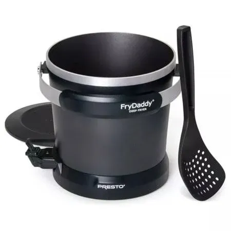 Presto 05420 FryDaddy Electric Deep Fryer, Black