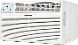 Keystone 14,000 BTU 700 Sq. Ft. Through-the-Wall Air Conditioner, White