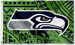 3x5 Foot Seattle Seahawks Samoan Flag