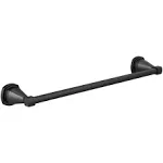 Delta 77618-BL Stryke 18 in. Towel Bar - Matte Black