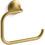 Kohler K-27428-2MB Tone Wall Mounted Towel Ring in Vibrant Brushed Moderne Brass