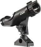 Scotty - Powerlock Rod Holder Black w/241 Side/Deck Mount