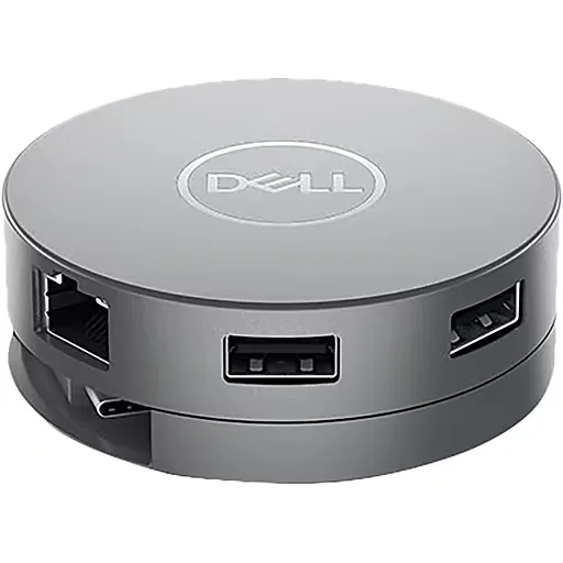 Adaptador Dell DA310 Móvil USB-C Color Gris