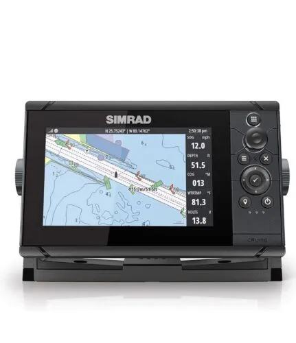 Simrad Cruise 7 US Coastal with 83/200 Transom Mount Transducer