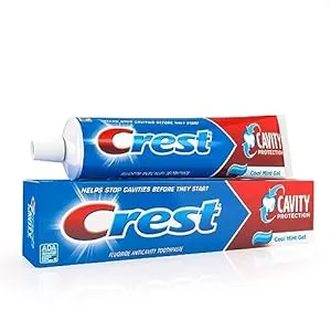 Crest Cavity Protection Cool Mint Flavor Liquid Gel Toothpaste 8.2 Oz (Pack of 6)