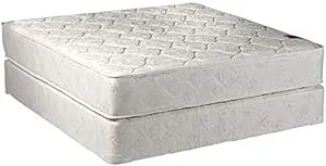 Legacy Medium Firm Full Size (54"x75"x7") Mattress and Box Spring Set - Fully assembled, Orthopedic, Good back support, Sleep System with Enhance Support and Longlasting by Dream Solutions USA