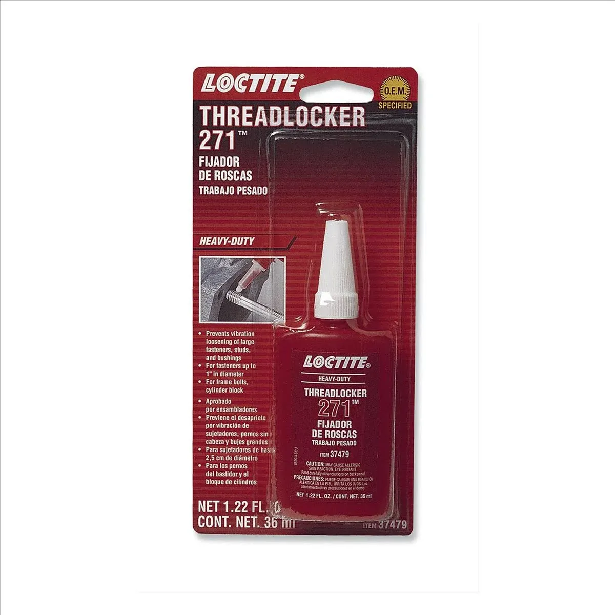 Loctite® 492142 - 271 Threadlocker