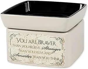 You are braver 2-in-1 Plug In Candle Warmer