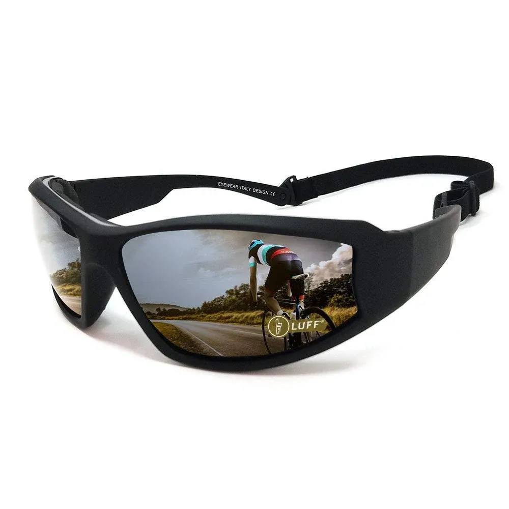 Luff Uv400 Outdoor Riding Glasses Sunglasses to Protect The Eyes from Glare, Suitable for Cycling Running Fishing Ski Golf