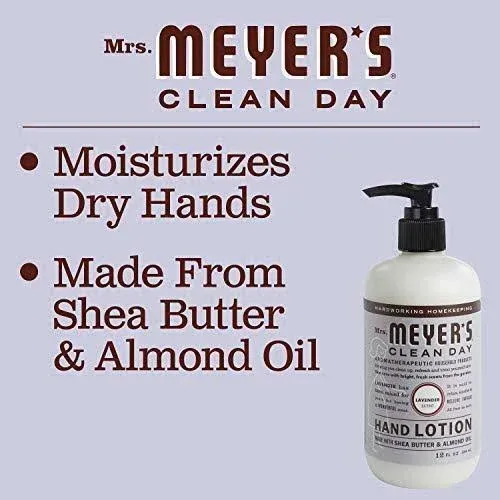 MRS. MEYER'S CLEAN DAY, Hand Lotion, Lavender, 36 Fl Oz