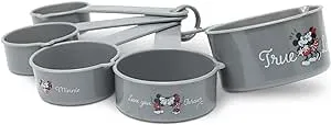 Disney Mickey and Minnie Mouse Measuring Cups - Adorable Love Themed Mickey Mouse Measuring Cups for Kitchen