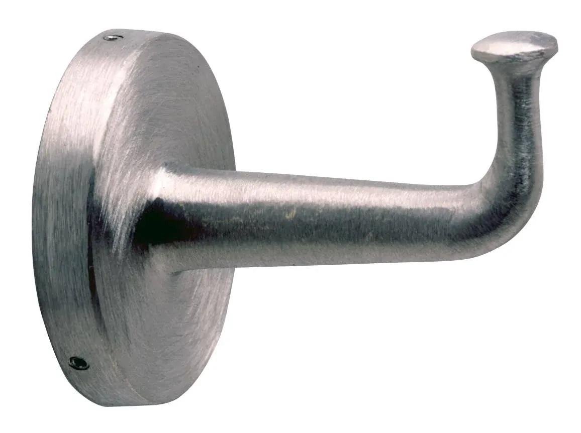 Bobrick B2116 Robe Hook (136Kg), Concealed Fixings - Satin Nickel-Plated