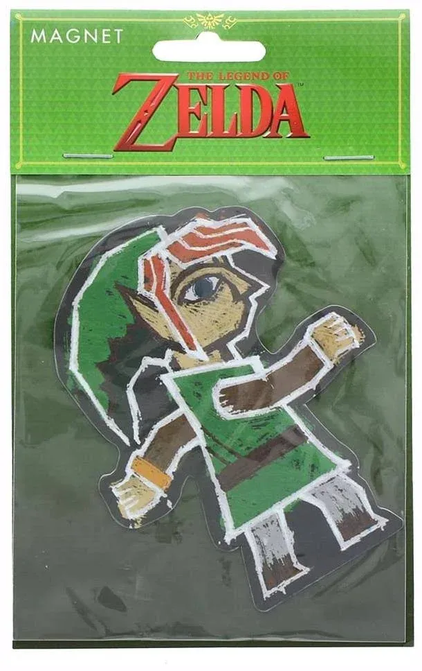 The Legend of Zelda Link Painting 4-Inch Auto Magnet