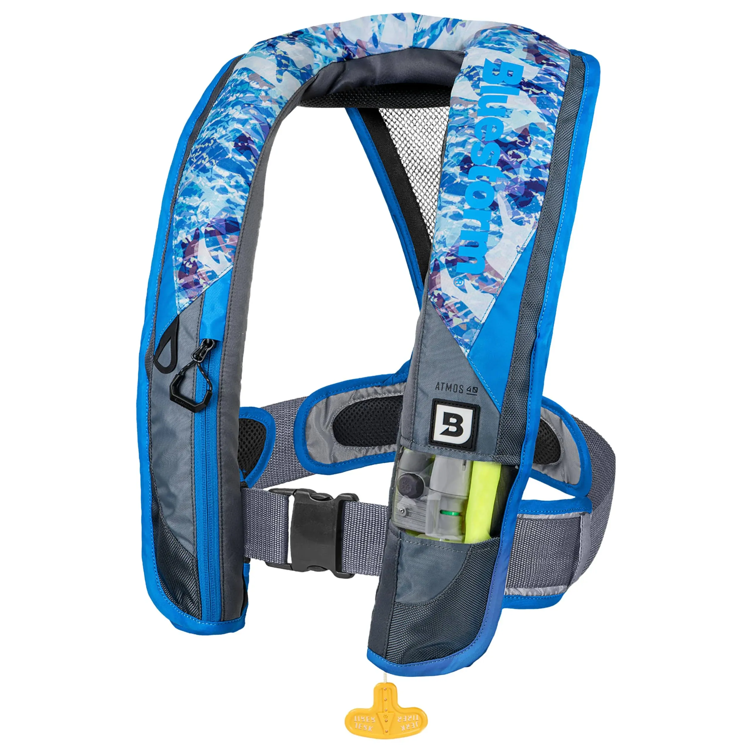 Bluestorm Atmos 40 Auto Type II Inflatable PFD - Coastal Blue BS-D1H-23-BSB