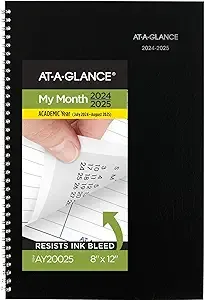 AT-A-GLANCE DayMinder Monthly Academic Planner