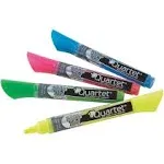 Quartet 79551-A Dry Erase Marker, Bullet Tip, Assorted Colors, Pk4 Low Odor